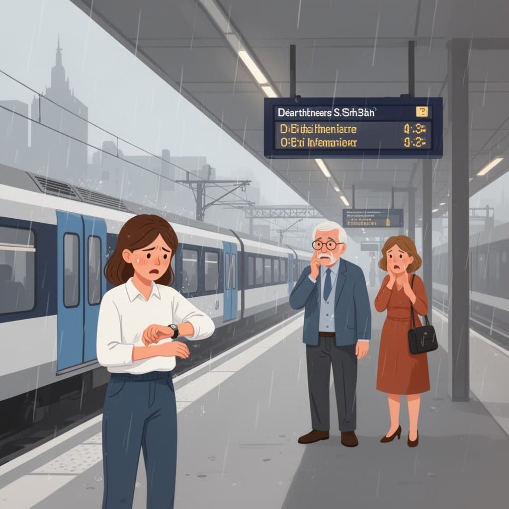 Verspätung mit Folgen